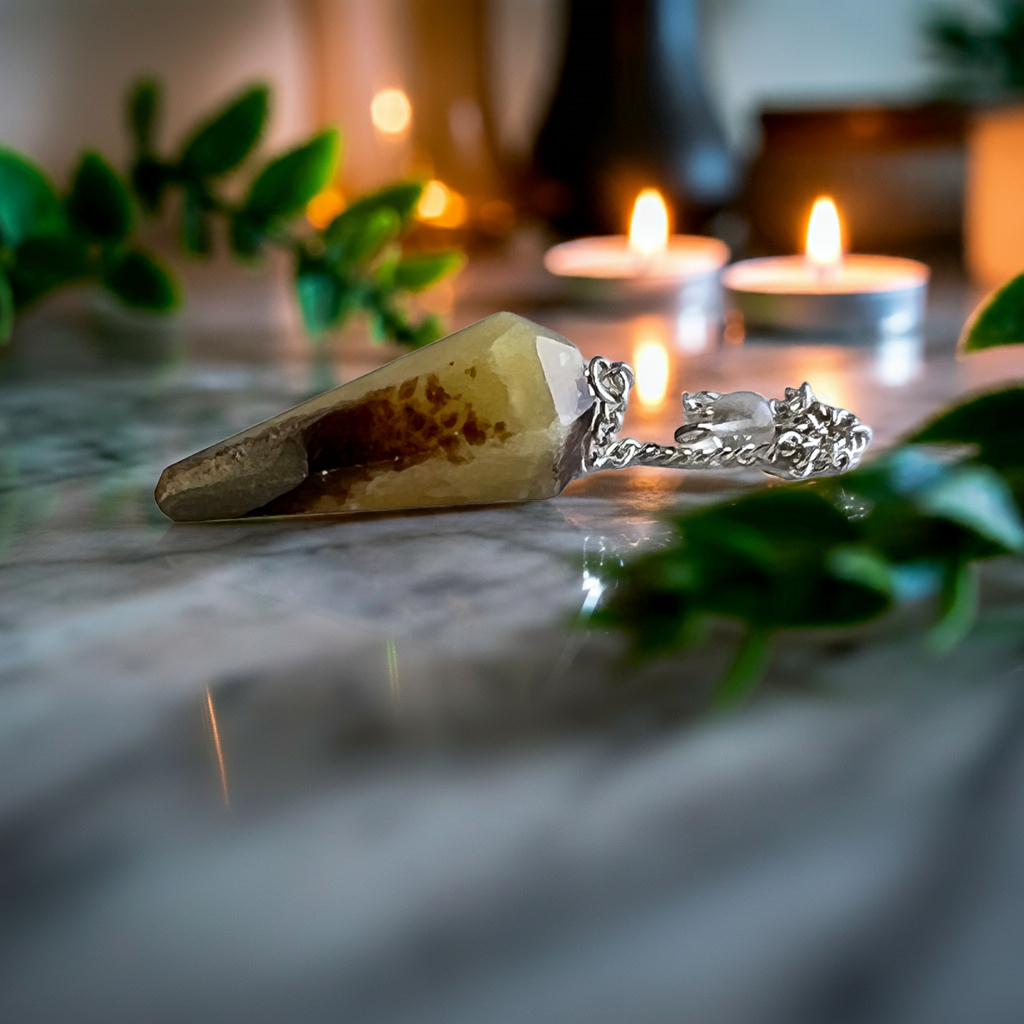 Mookaite Jasper Stone Pendulum