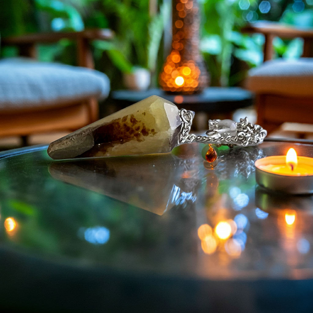 Mookaite Jasper Stone Pendulum