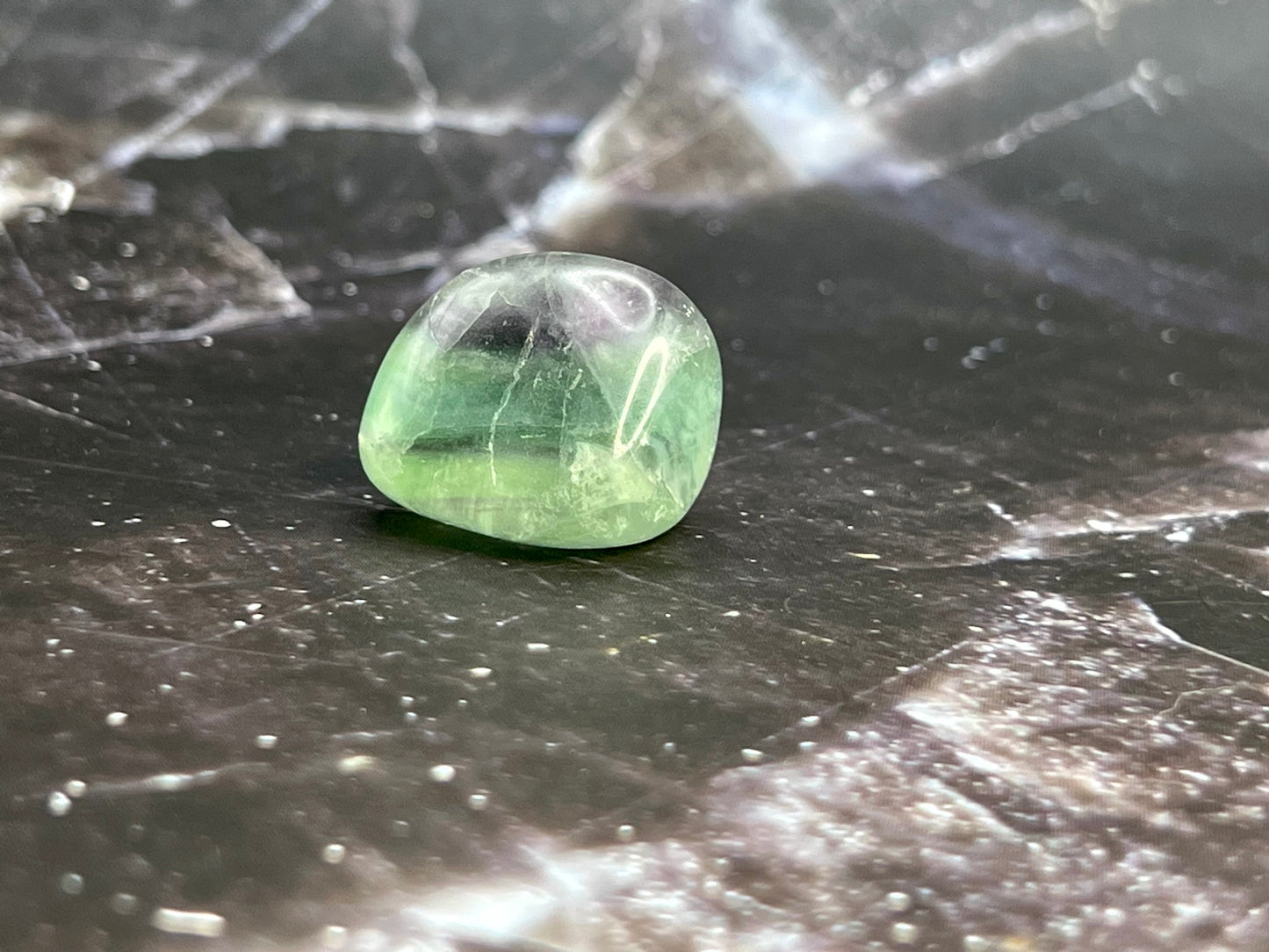 Rainbow Fluorite Tumbled Stone