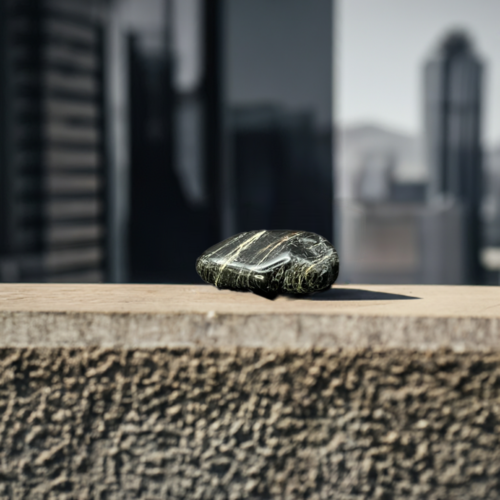 Black Tourmaline Tumbled Stone