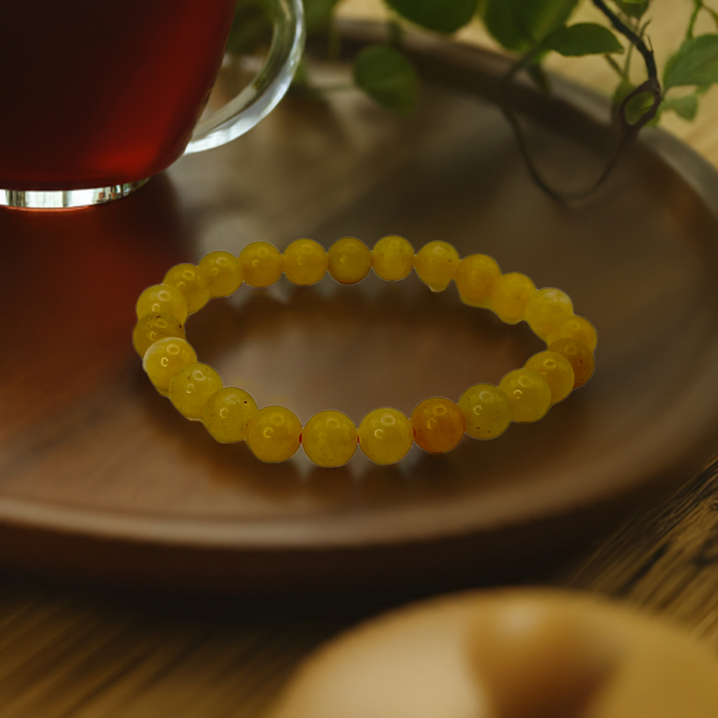 Orange Calcite Bracelet