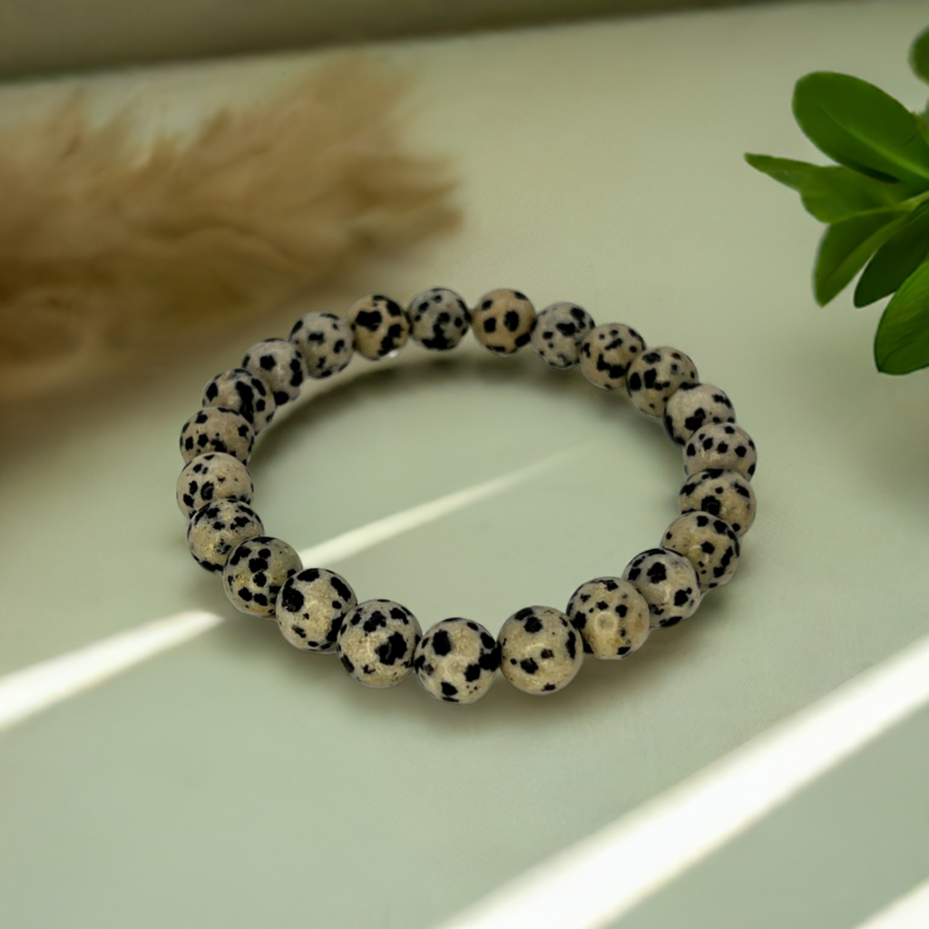 Dalmatian Jasper Bracelet