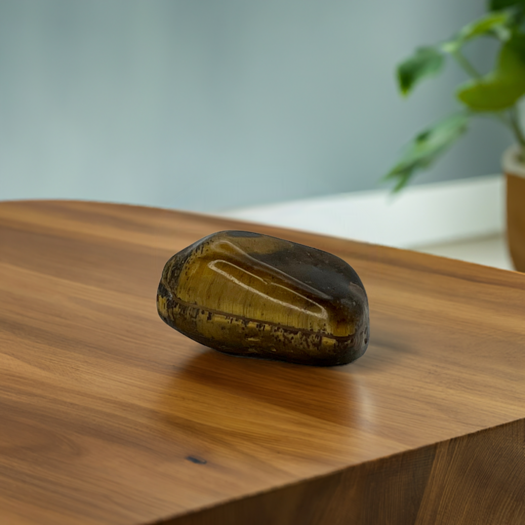 Golden Tiger's Eye Tumbled Stone