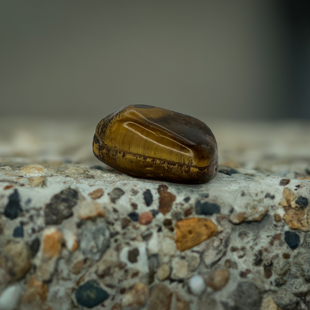 Golden Tiger's Eye Tumbled Stone