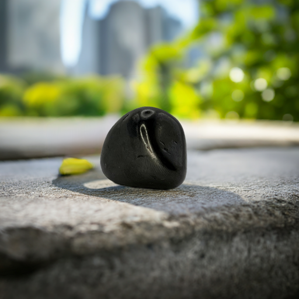 Shunite Tumbled Stone