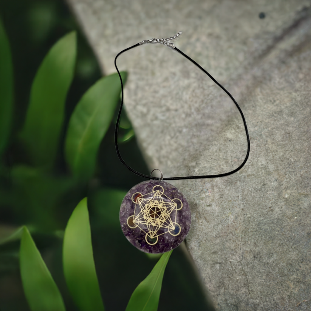 Amethyst Chakra Alignment Necklace