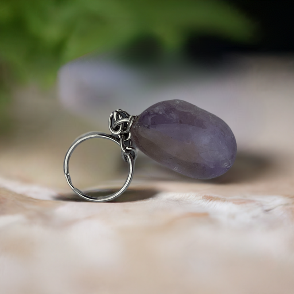 Amethyst Keychain