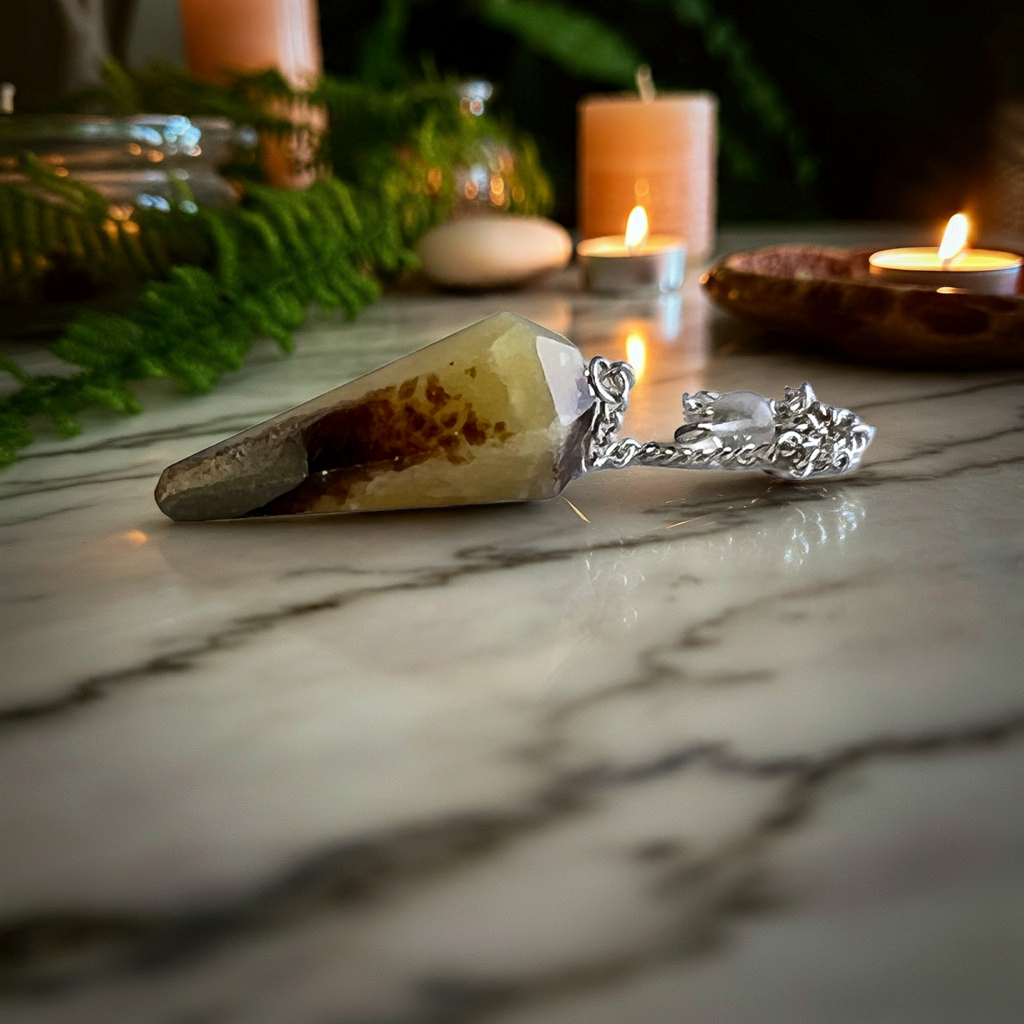Mookaite Jasper Stone Pendulum