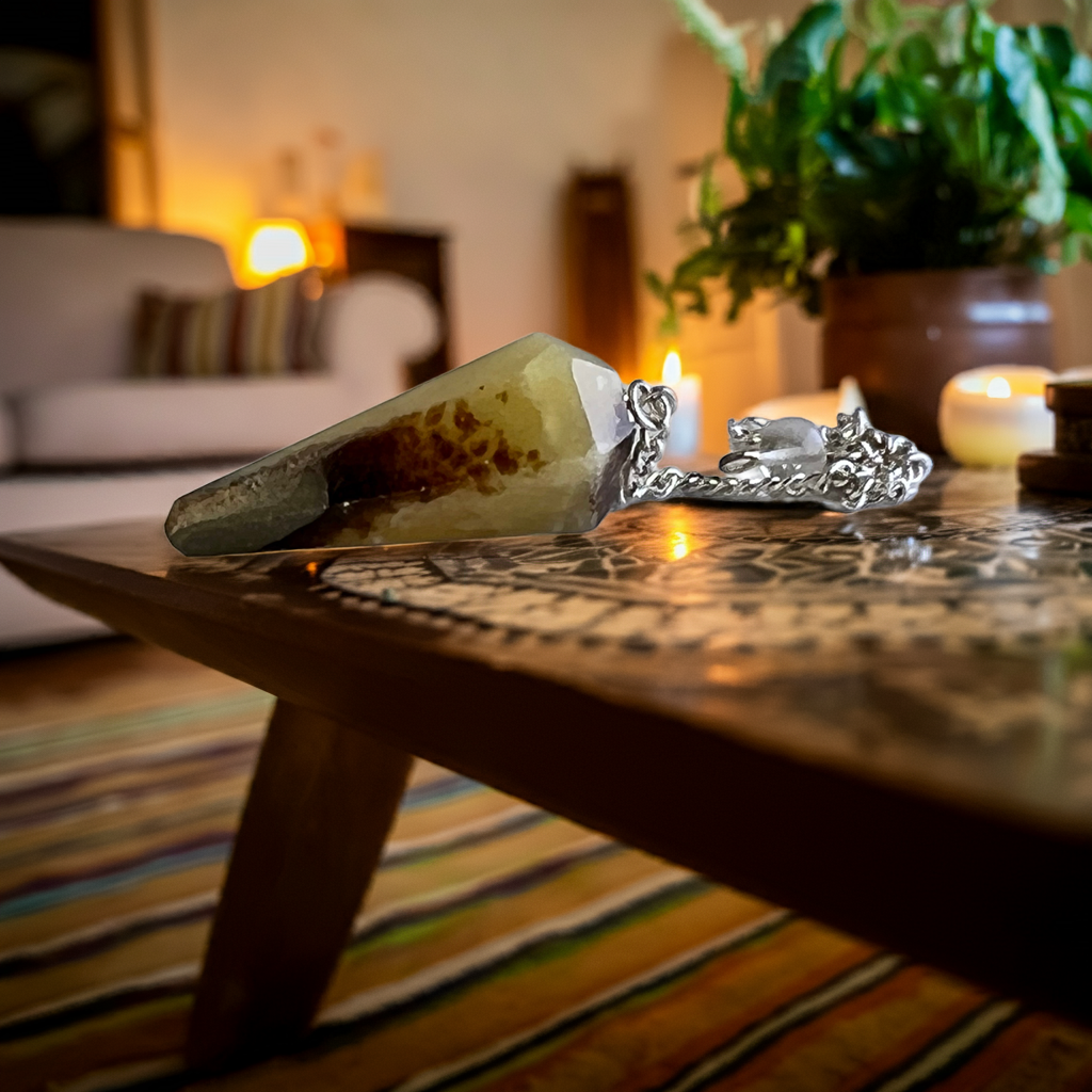 Mookaite Jasper Stone Pendulum