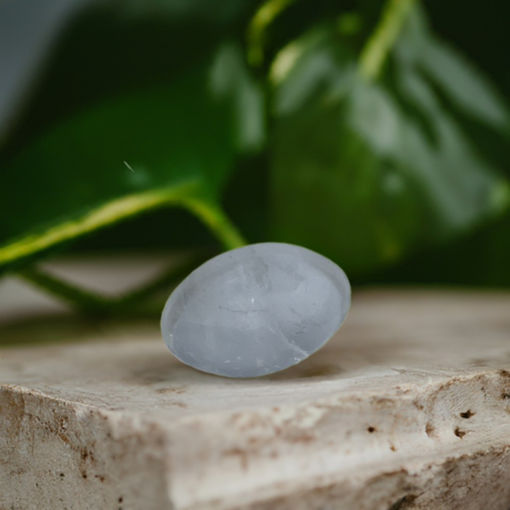 Clear Quartz Palm Stone