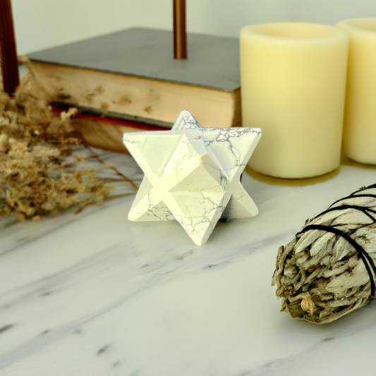 Exploring the Beautiful World of Howlite Merkaba