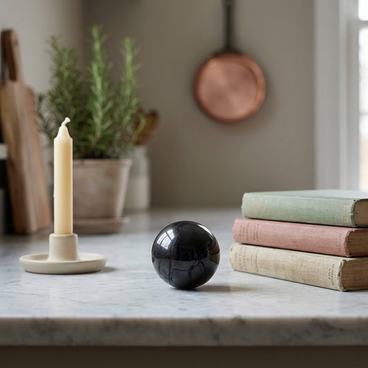 Shungite  Stone Sphere