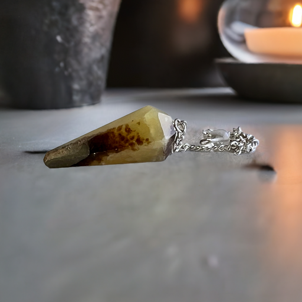 
                  
                    Mookaite Jasper Stone Pendulum
                  
                