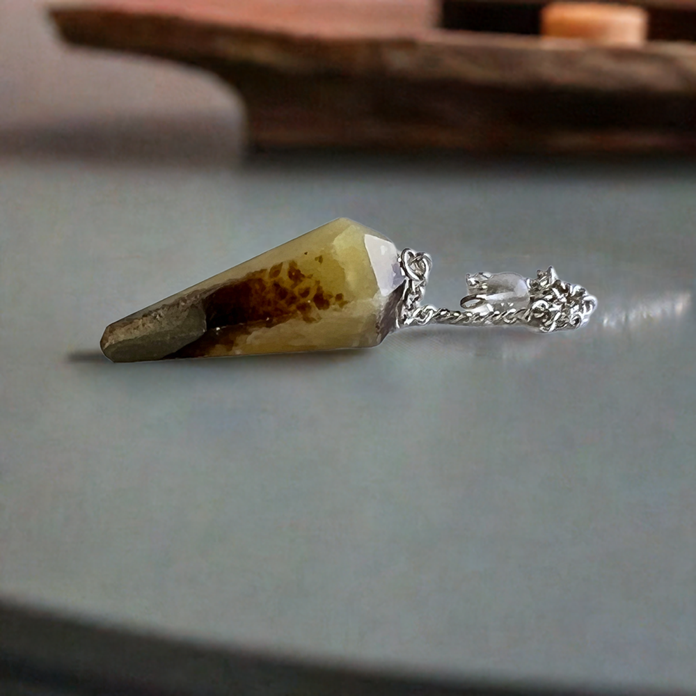 
                  
                    Mookaite Jasper Stone Pendulum
                  
                