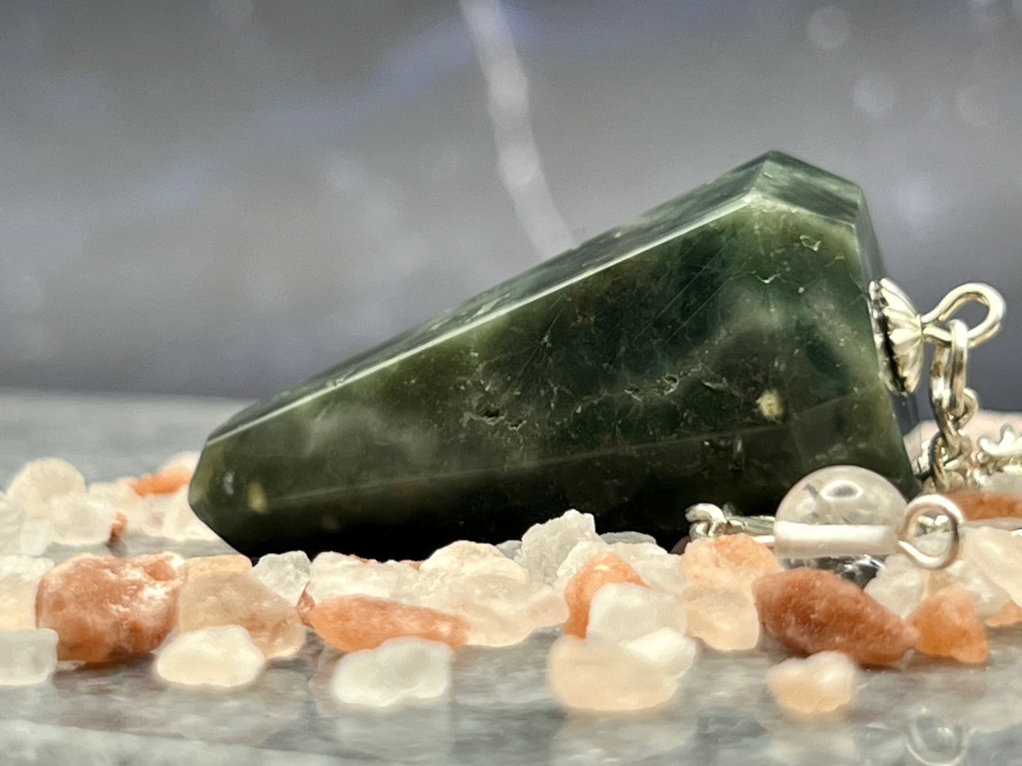 
                  
                    Nephrite Jade Pendulum
                  
                