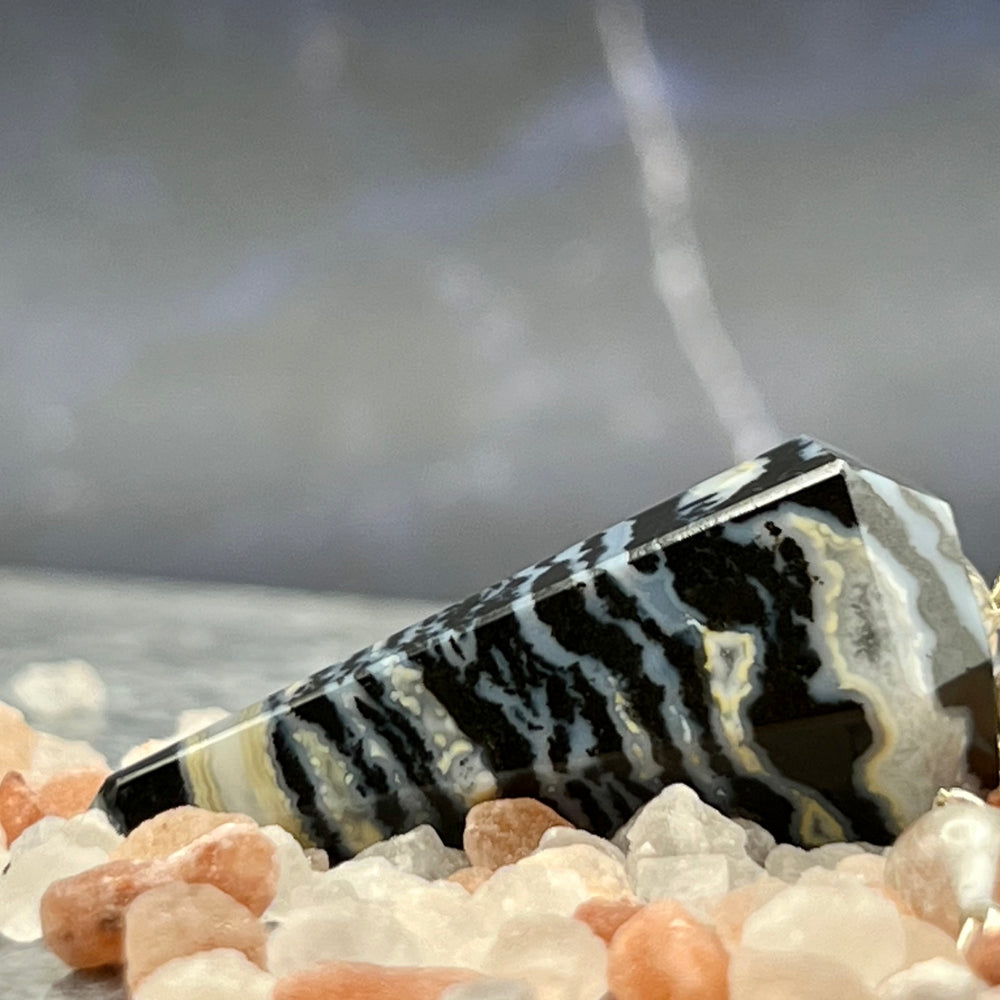 
                  
                    Zebra Jasper Pendulum
                  
                