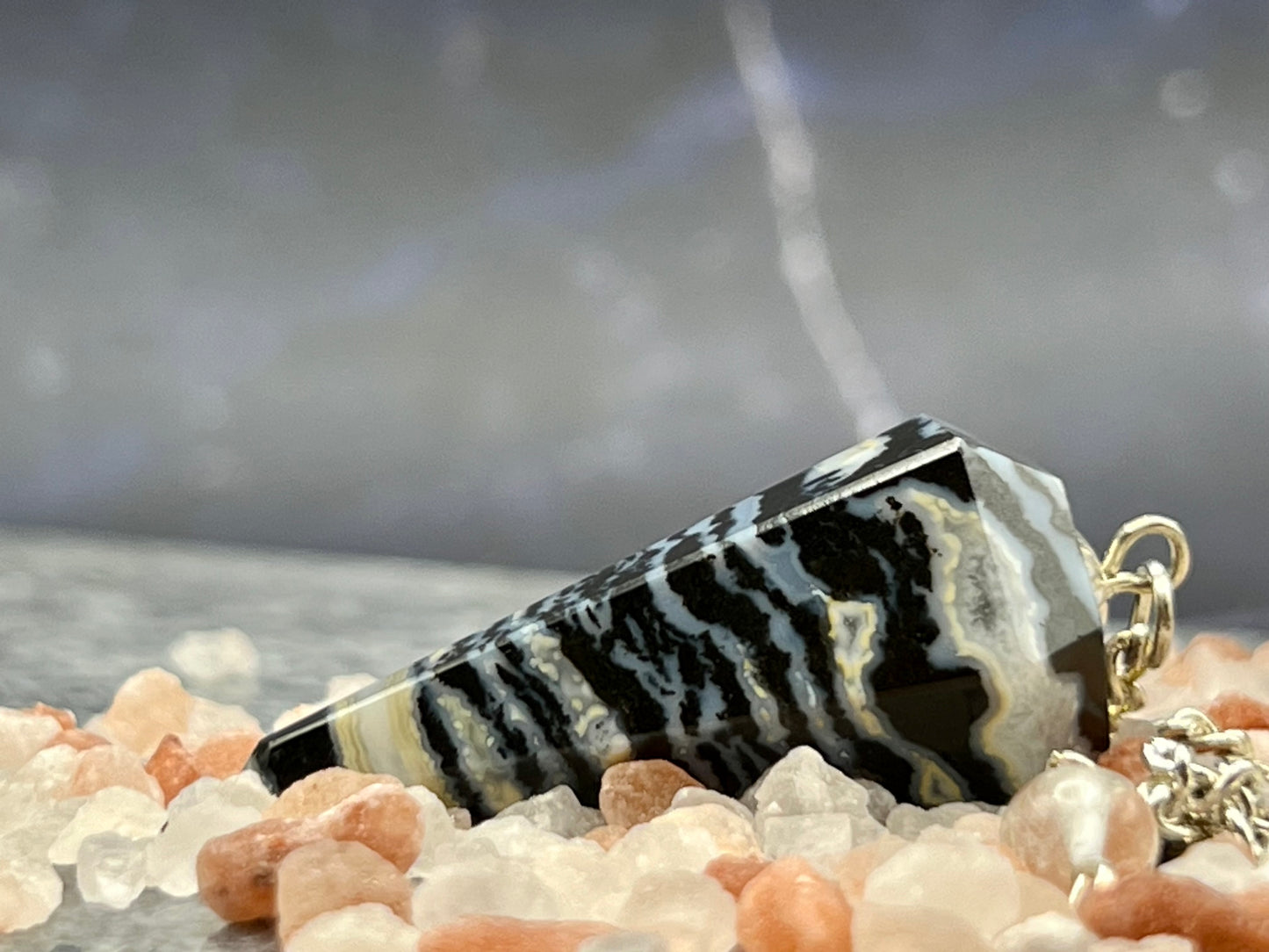 
                  
                    Zebra Jasper Pendulum
                  
                