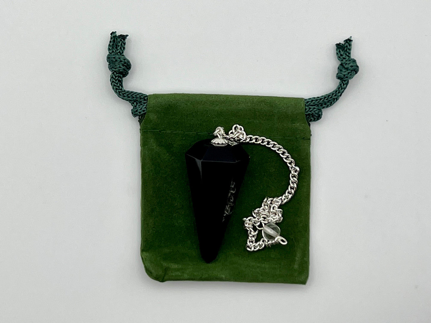 
                  
                    Black Obsidian Pendulum
                  
                