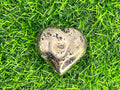 Pyrite Heart Palm Stone