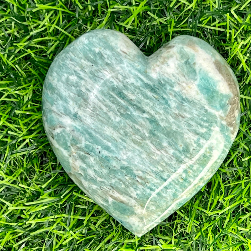 
                  
                    Amazonite Heart Stone
                  
                