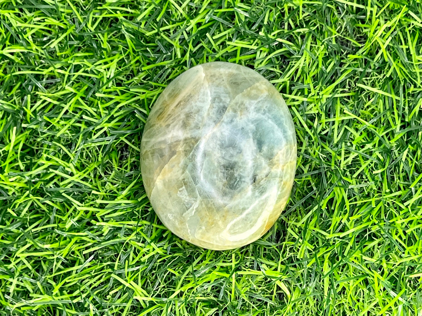 
                  
                    Aquamarine Palm Stone
                  
                