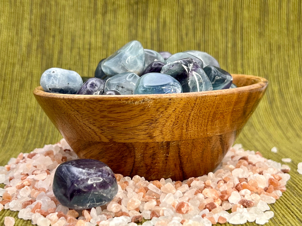 Rainbow Fluorite Tumbled Stone