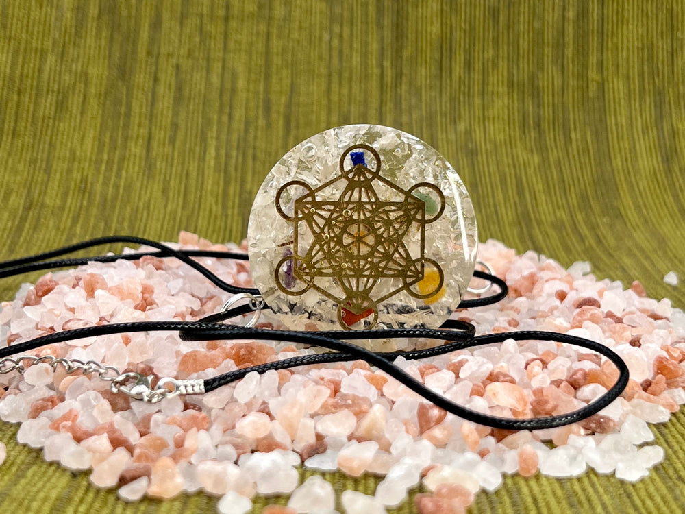 White Calcite Chakra Alignment Necklace