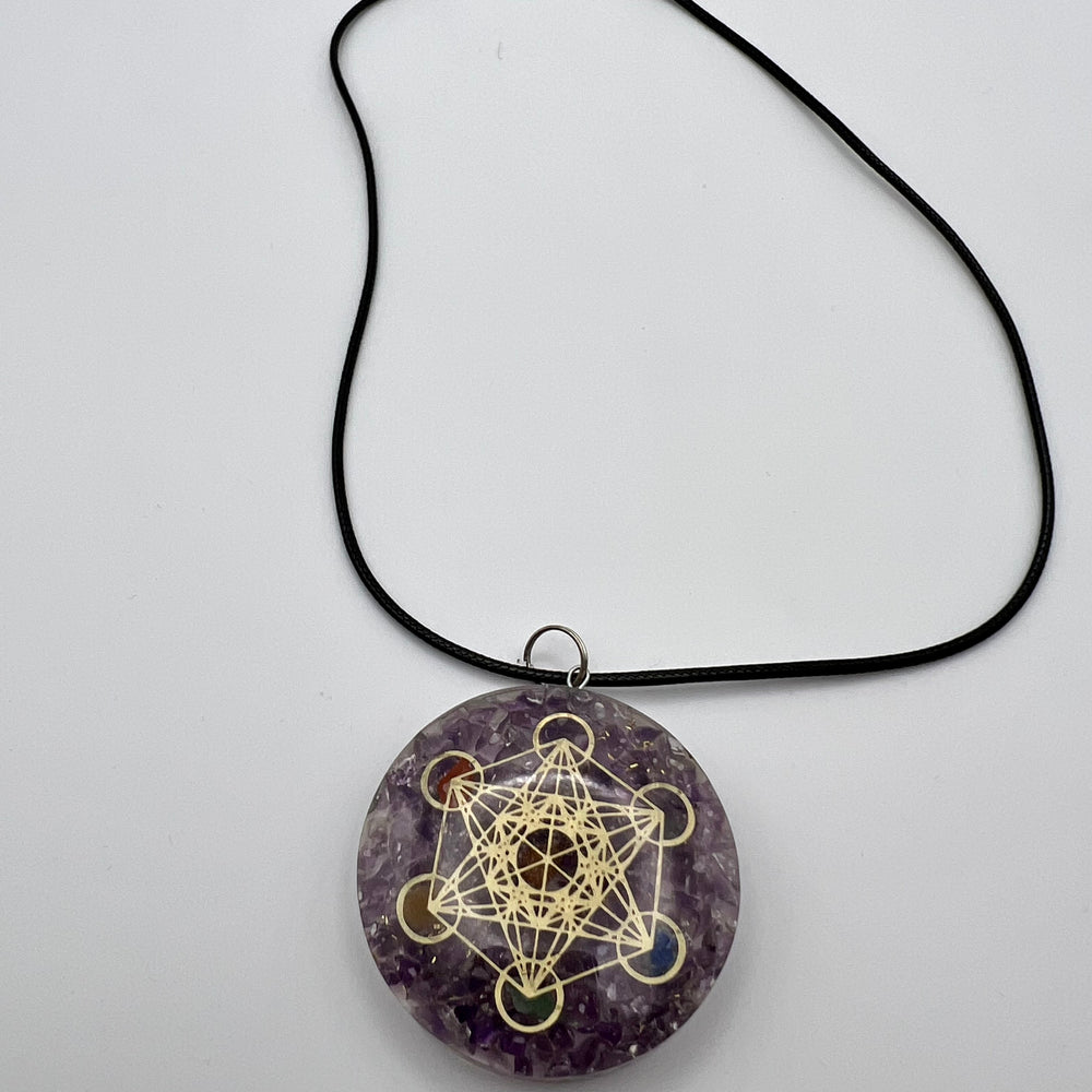 
                  
                    Amethyst Chakra Alignment Necklace
                  
                