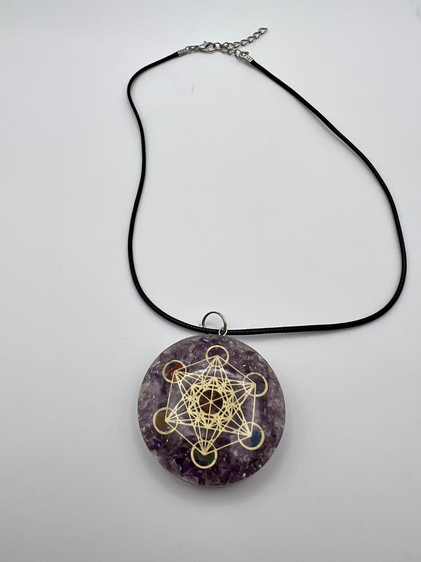 
                  
                    Amethyst Chakra Alignment Necklace
                  
                