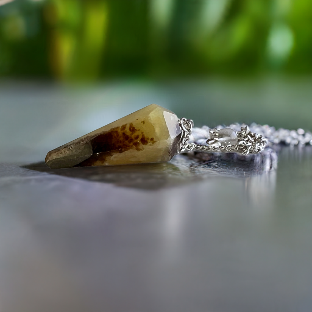 
                  
                    Mookaite Jasper Stone Pendulum
                  
                