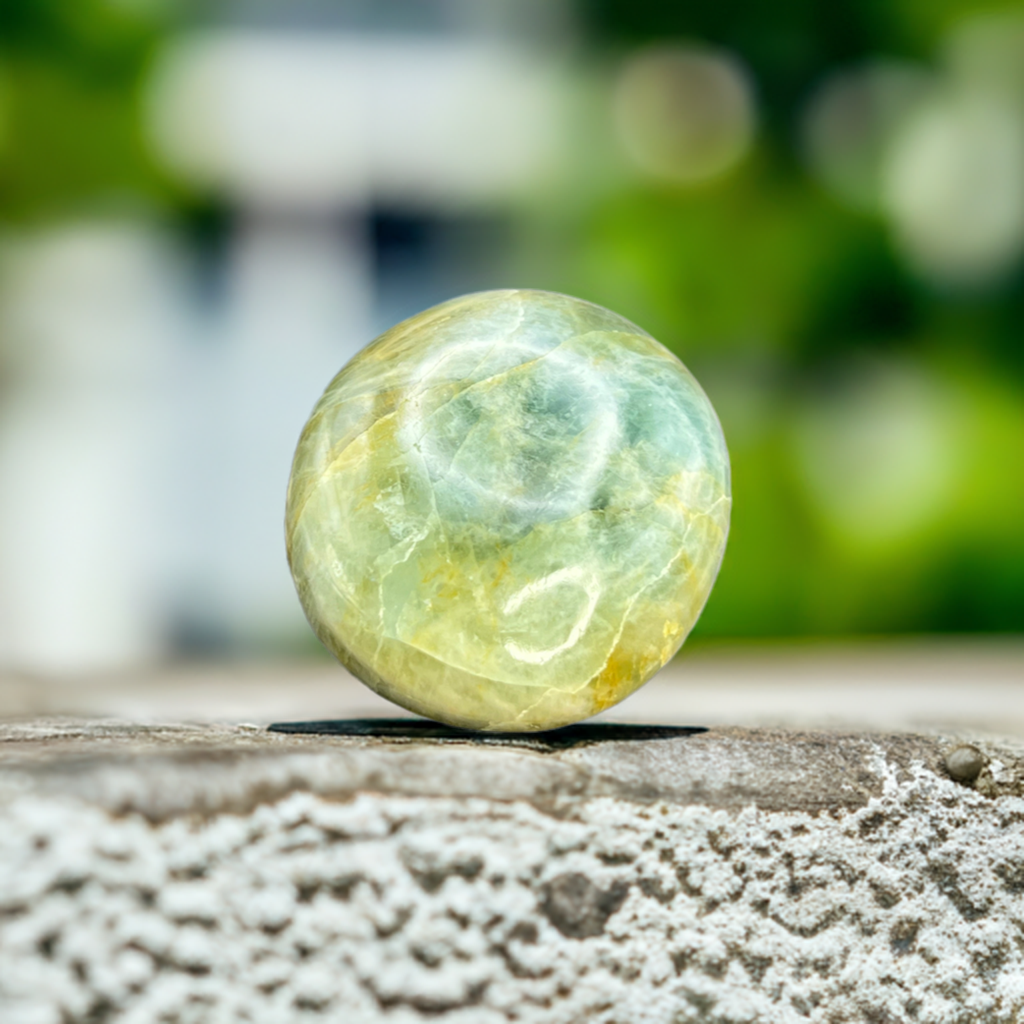 
                  
                    Aquamarine Palm Stone
                  
                