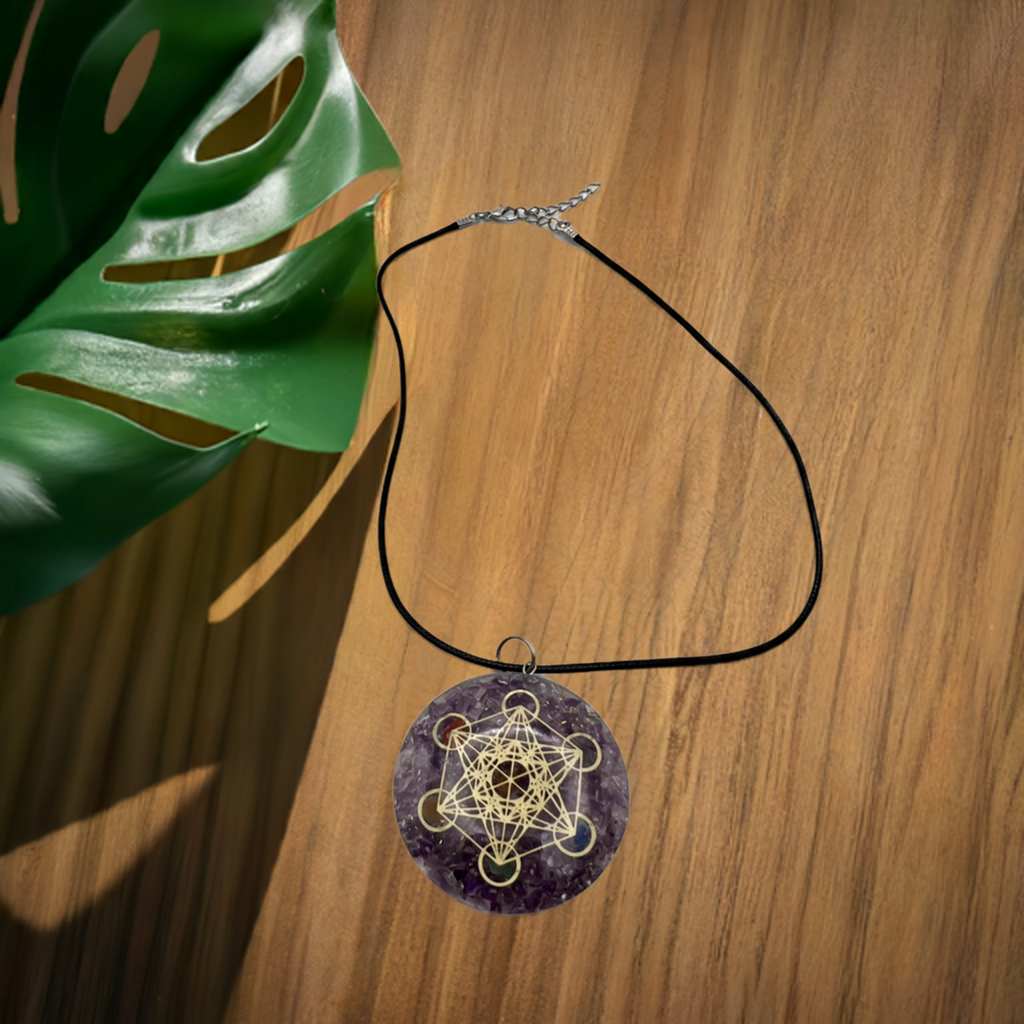 
                  
                    Amethyst Chakra Alignment Necklace
                  
                