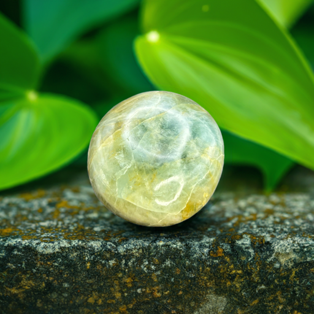 
                  
                    Aquamarine Palm Stone
                  
                