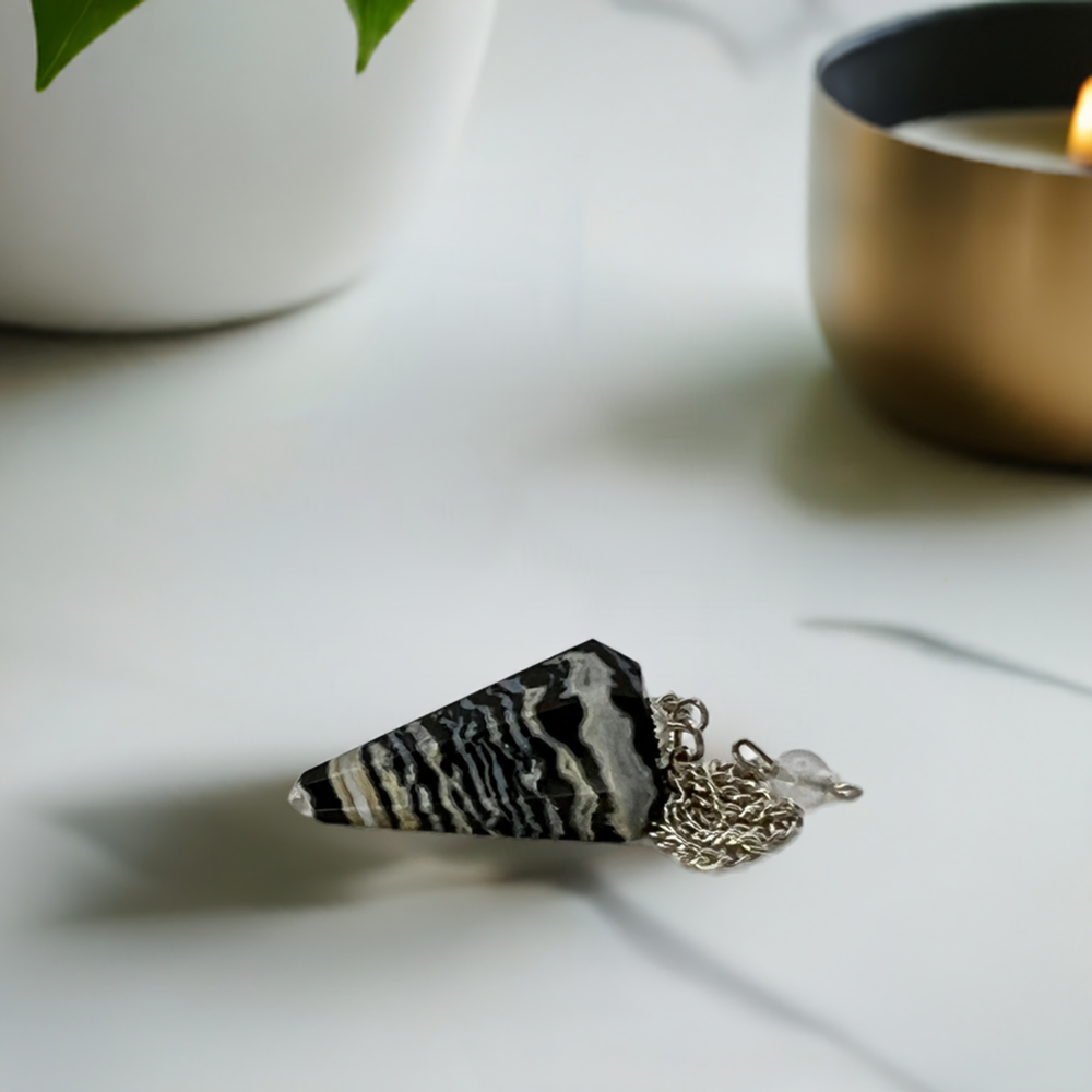 
                  
                    Zebra Jasper Pendulum
                  
                