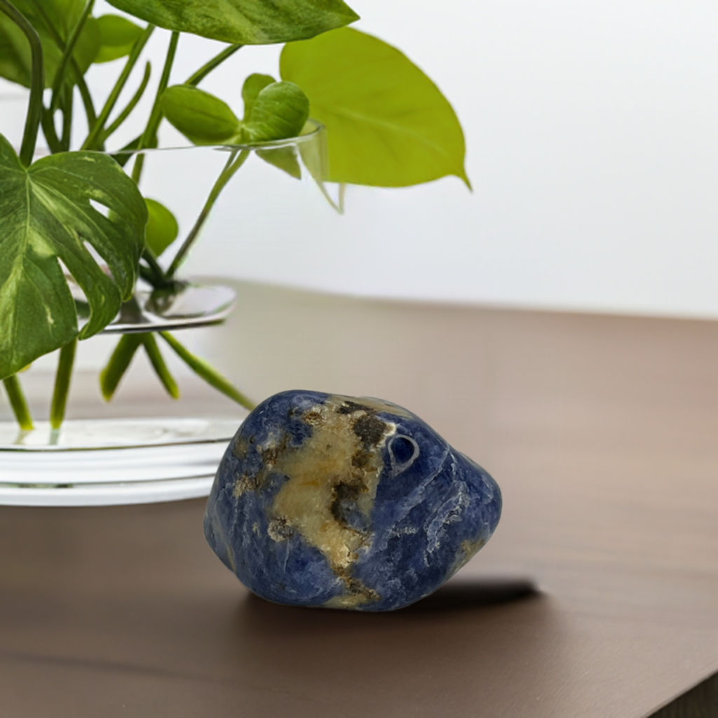 Blue Sodalite Tumbled Stone