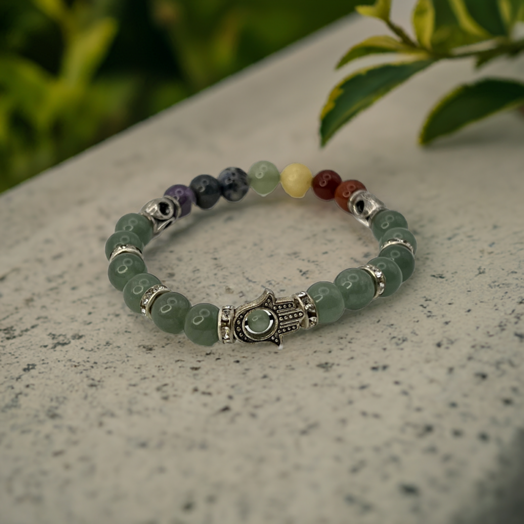 
                  
                    Green Aventurine Chakra Alignment Bracelet
                  
                