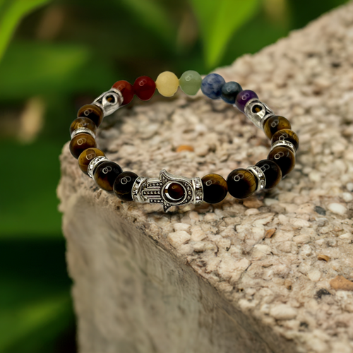 Golden Tigers Eye Chakra Alignment Bracelet
