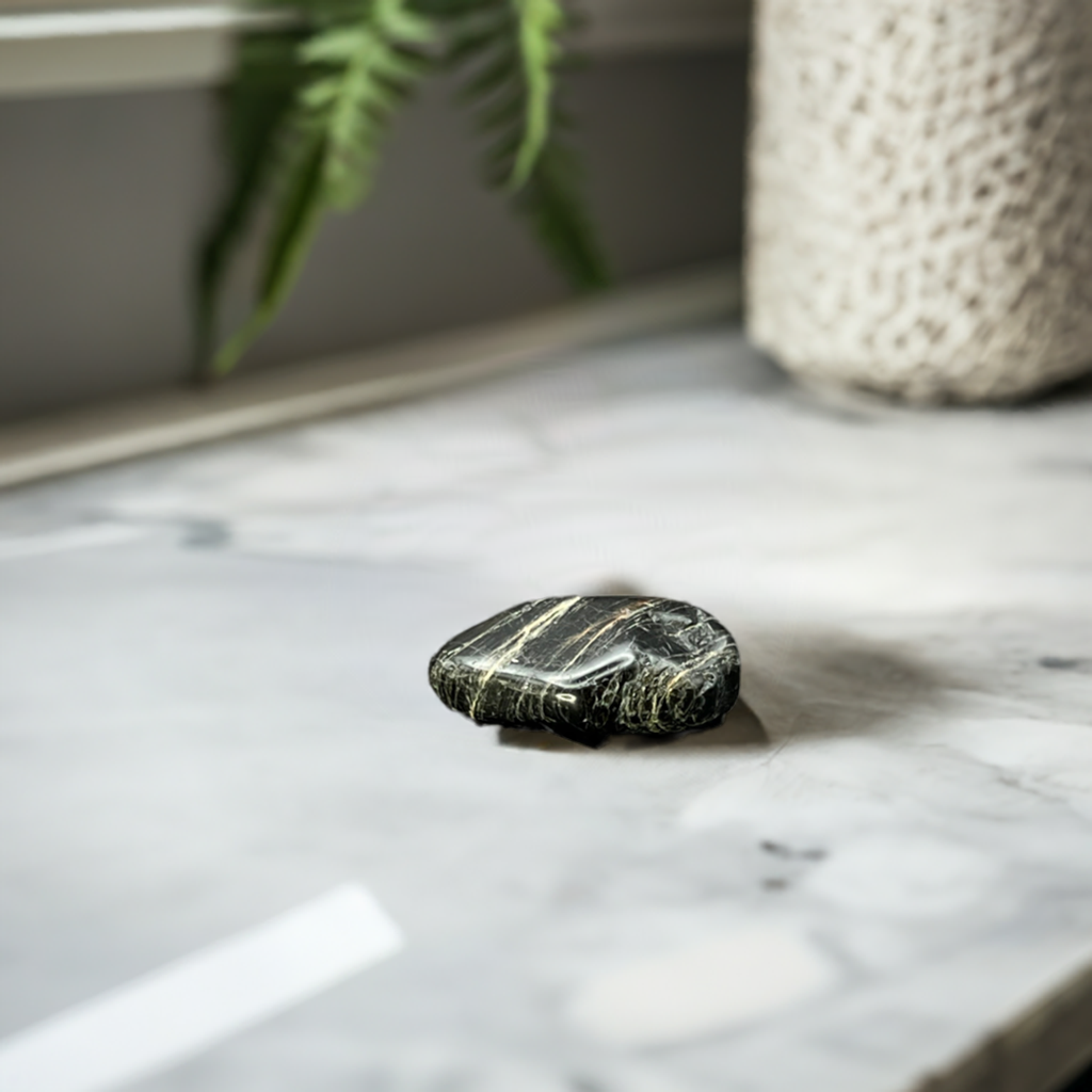 Black Tourmaline Tumbled Stone