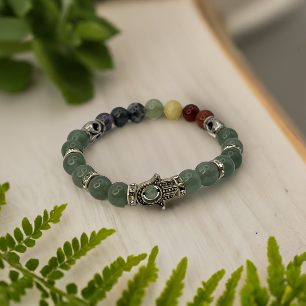 
                  
                    Green Aventurine Chakra Alignment Bracelet
                  
                