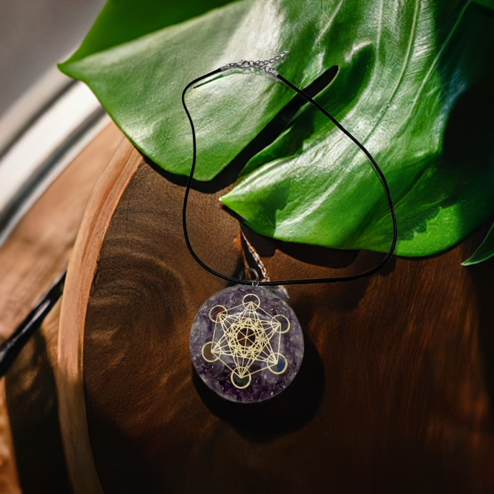 
                  
                    Amethyst Chakra Alignment Necklace
                  
                