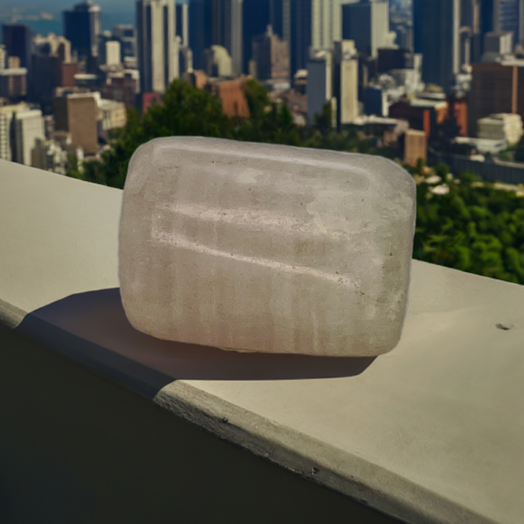 Pink Mangano Calcite Tumbled Stone