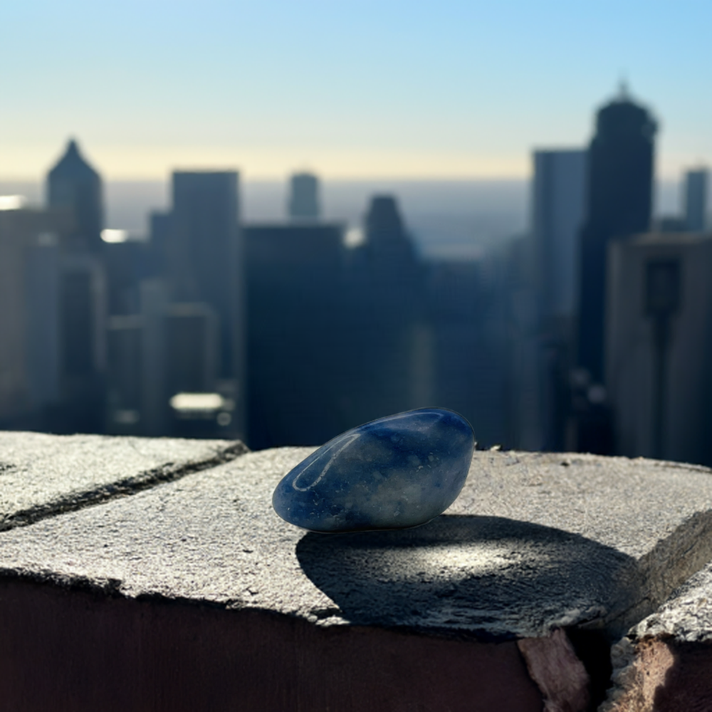 
                  
                    Blue Quartz Tumbled Stone
                  
                