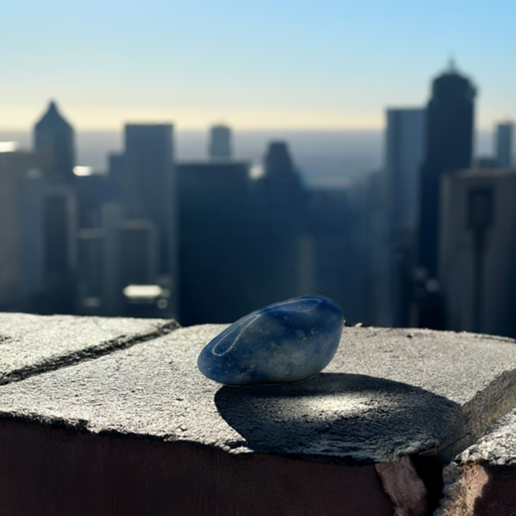 Blue Quartz Tumbled Stone