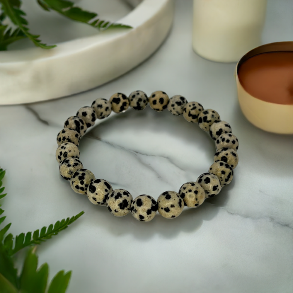 Dalmatian Jasper Bracelet