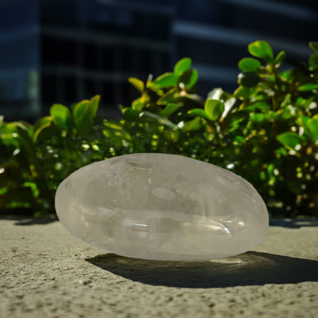 
                  
                    Clear Quartz Palm Stone
                  
                