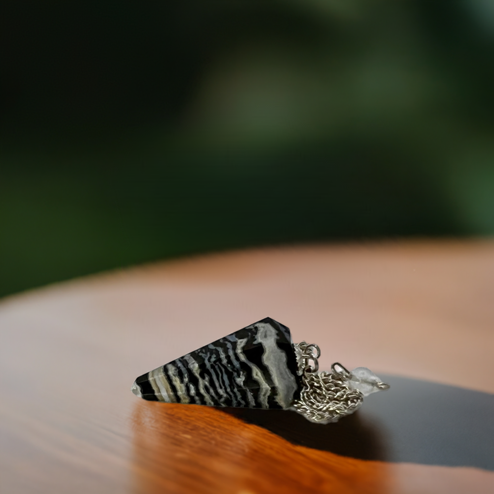 
                  
                    Zebra Jasper Pendulum
                  
                