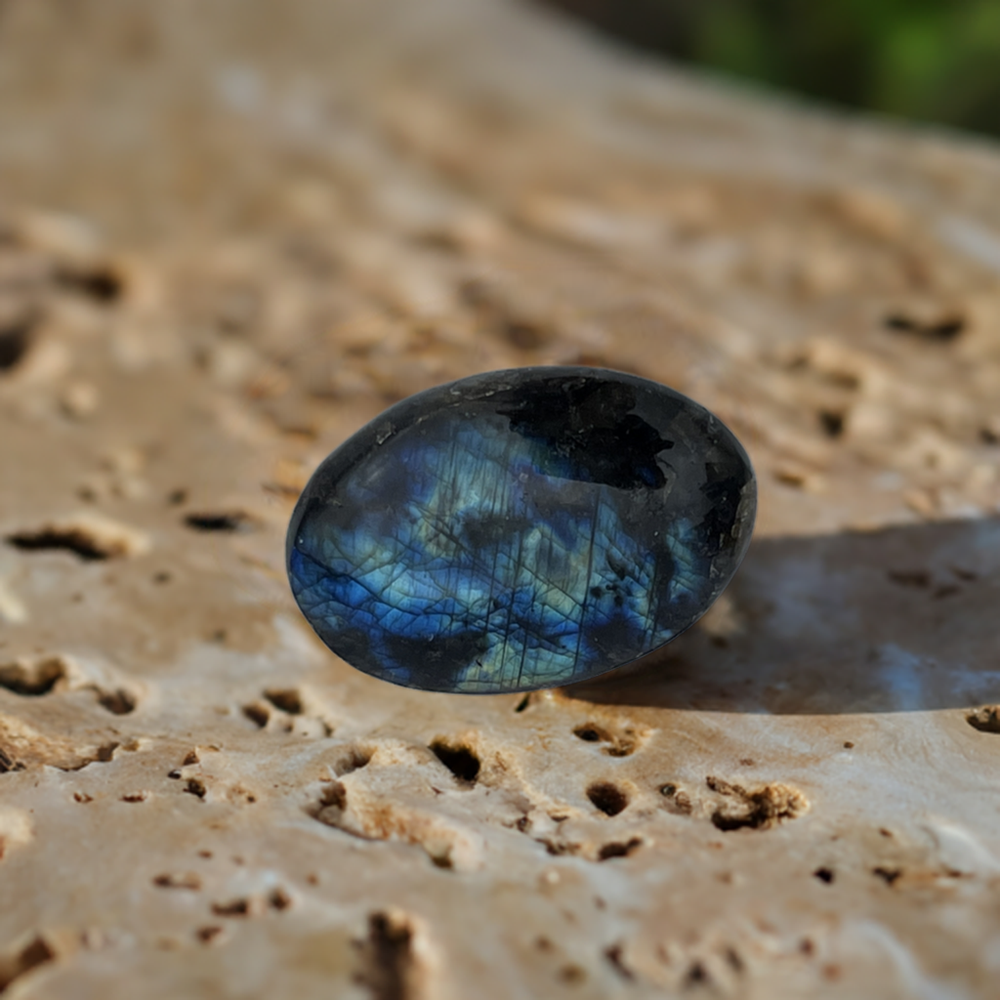 
                  
                    Labradorite Palm Stone
                  
                