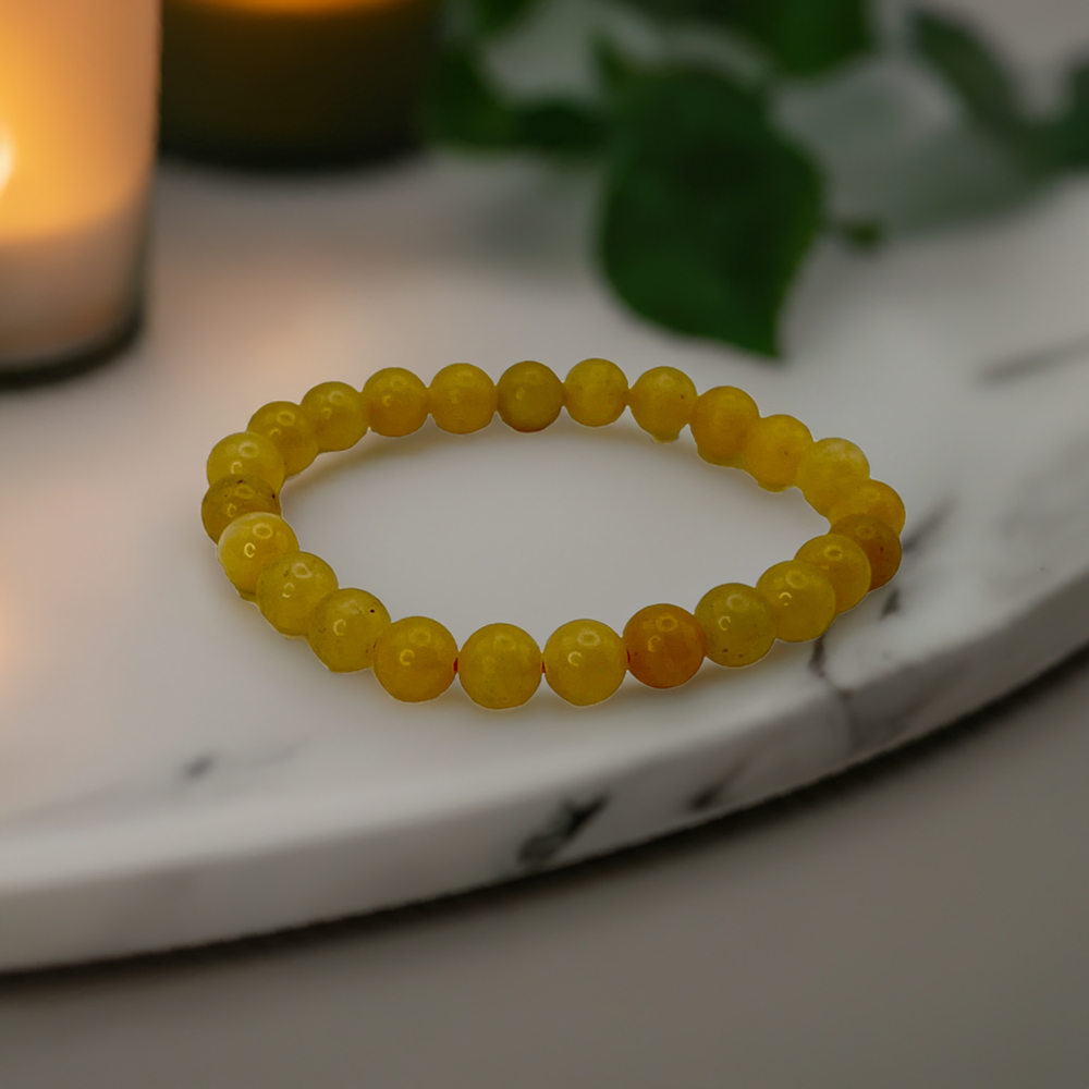 Orange Calcite Bracelet