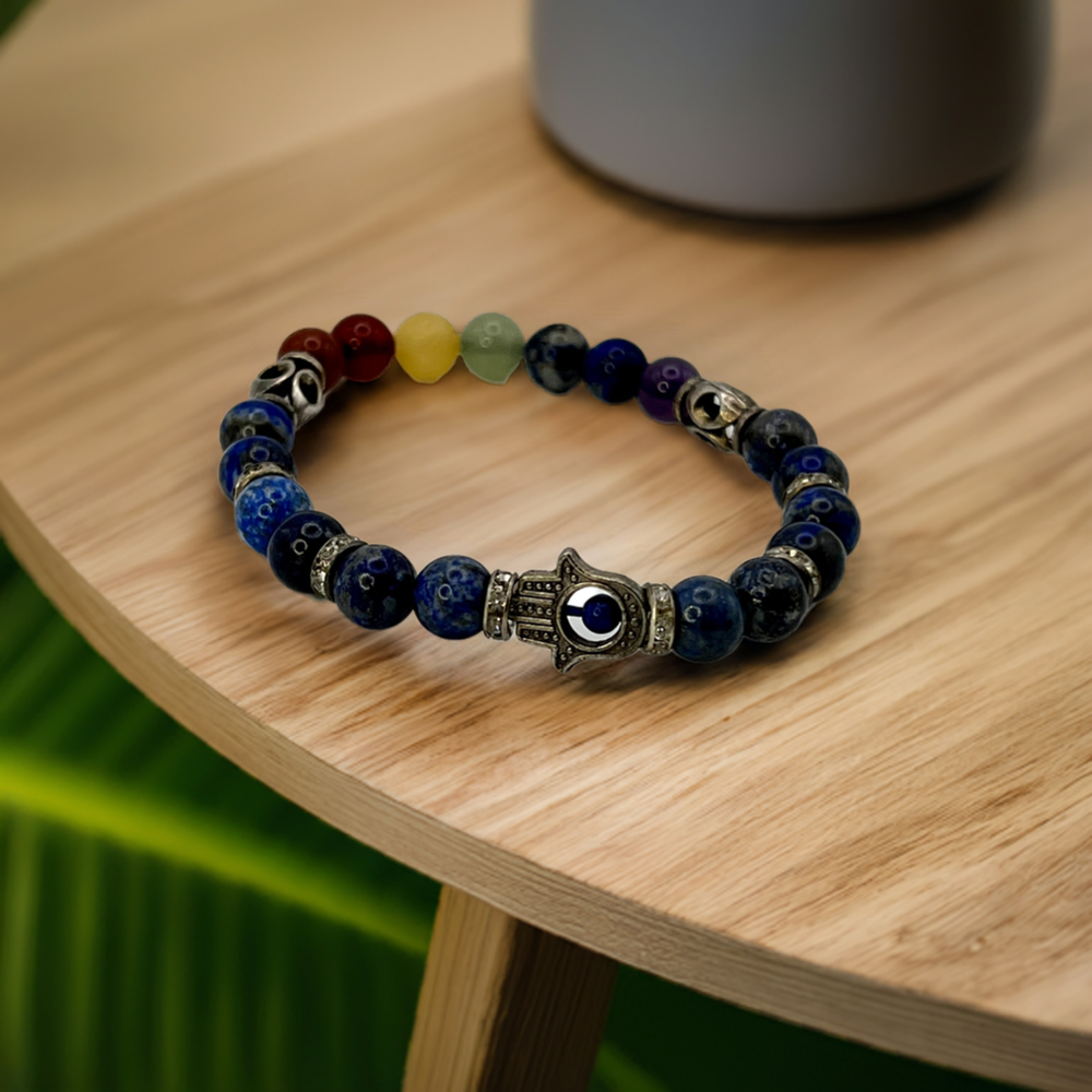 
                  
                    Lapis Lazuli Chakra Alignment Bracelet
                  
                