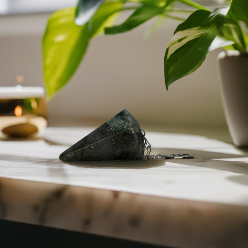 Nephrite Jade Pendulum